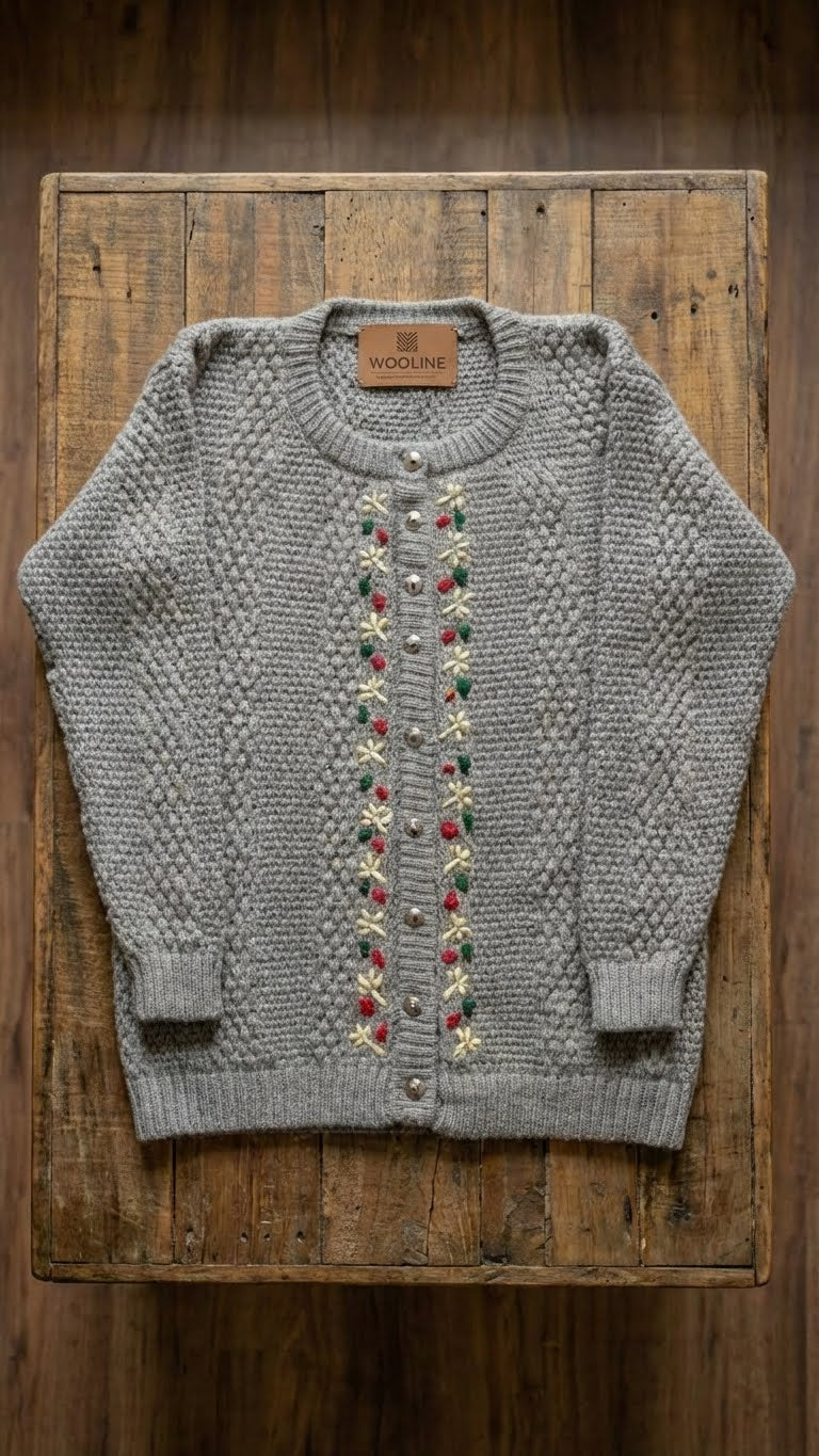 Flower Style Handknitted Koti